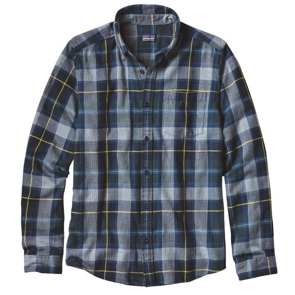 Patagonia M's Long-Sleeve Bluffside Button Down Shirt sz XXL